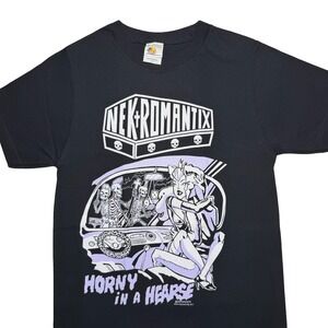 Nekromantix Danish rock music retro top shirt SMALL